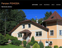 Tablet Screenshot of penzion-pohoda.cz